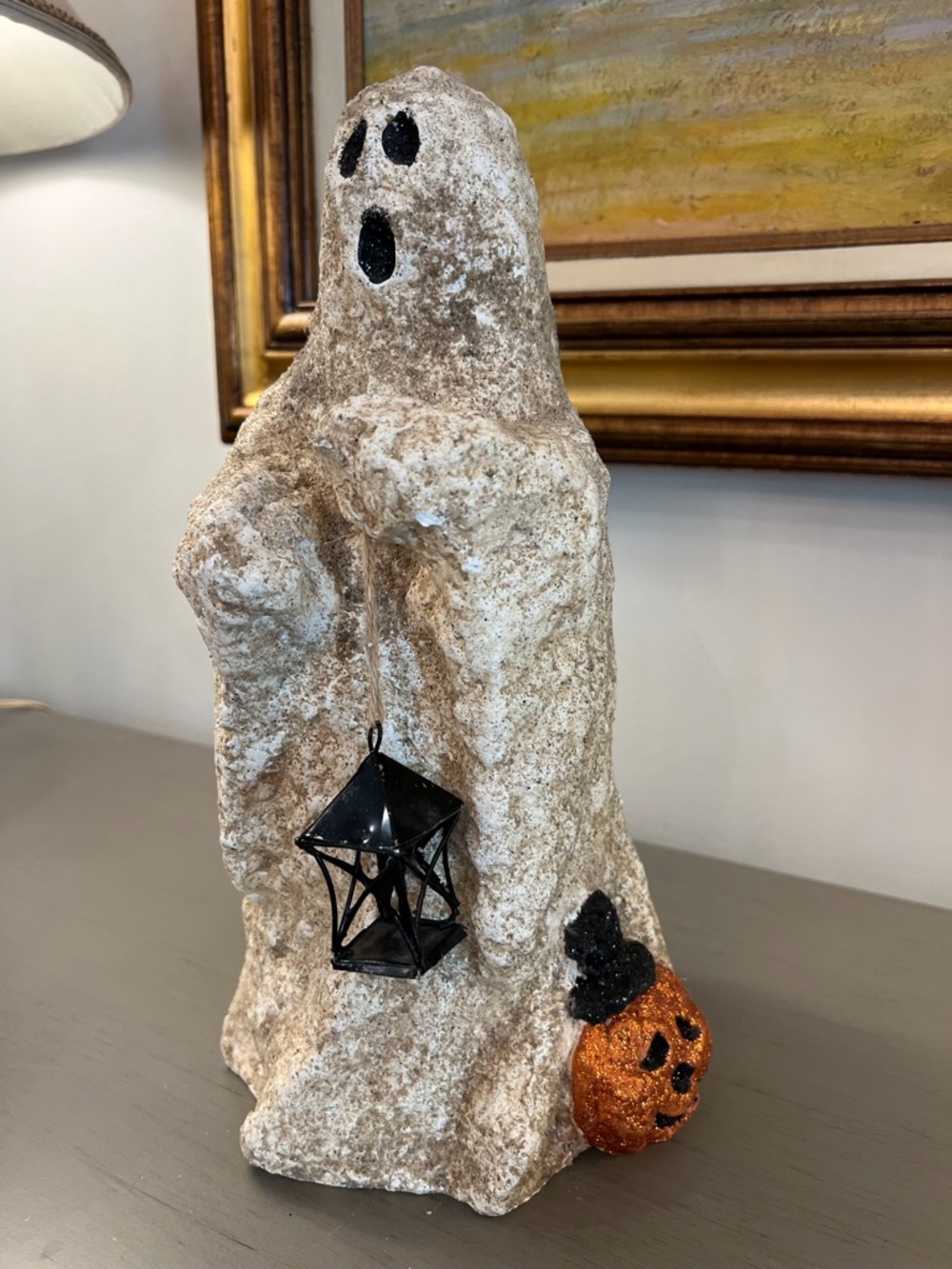 Nancye Williams Gilbert Ghost Halloween Statue Holiday Figurine 2001 Vintage